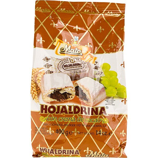 Hojaldrina con crema de cacao 