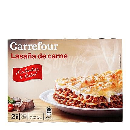 Lasaña con Carne