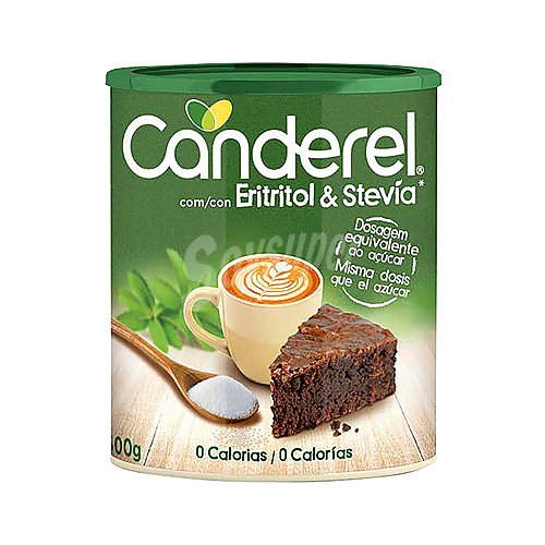 Canderel Edulcorante en polvo con eritritol y stevia canderel