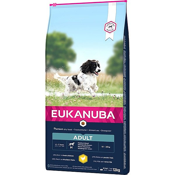 Adult medium breed pienso completo para perros adultos de razas medianas con pollo