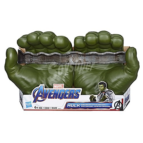 Guantes puños de rayos gamma de Hulk, Los Vengadores, marvel