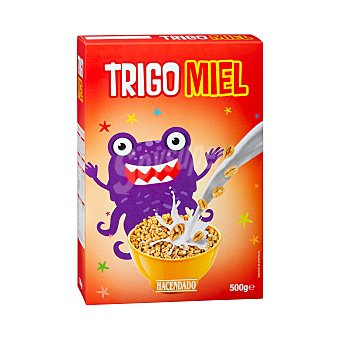 Cereal trigo inflado con miel