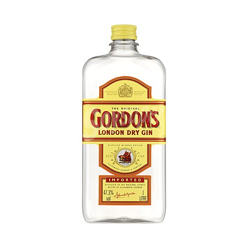 Ginebra tipo London dry gin, destilada en Gran Bretaña gordon’s