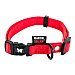 Collar nylon para perro color rojo 16mm-30/45cm