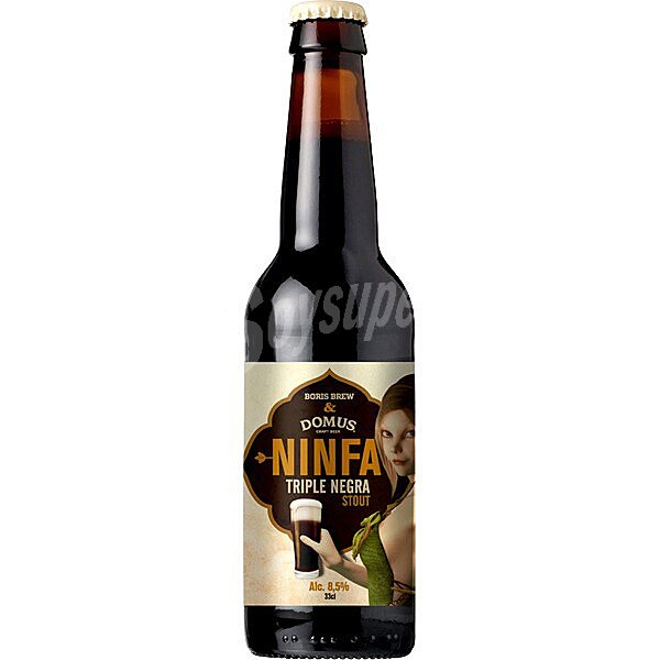 Cerveza negra artesana Porter Stout de Toledo