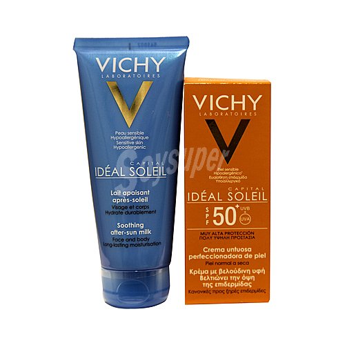 Vichy Protector solar perfeccionador de la piel con FPS 50+ (muy alto) vichy Idéal soleil