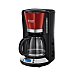 Cafetera de goteo hobbs Colours Plus+ Flame 24031-56, capacidad , programable, pantalla lcd, mantiene caliente