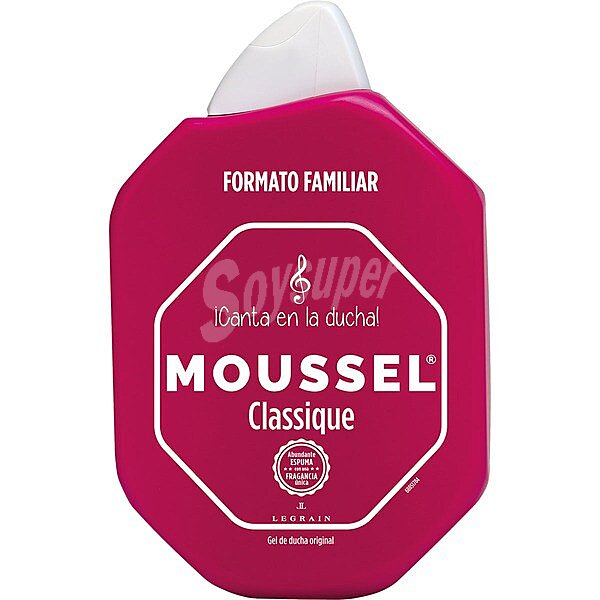 Gel de ducha clásico Moussel