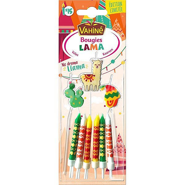 Llama velitas de cumpleaños