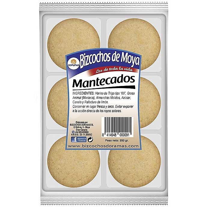 Bizcochos de Moya mantecados