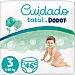 Cuidado Total pañales unisex talla 3 ( 6 a 10 kg)