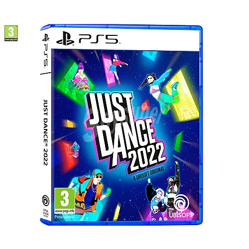 Just Dance 2022 para Playstation 5. Género: musical, baile. pegi: +3.