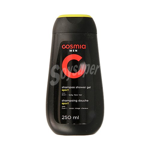 Cosmia Gel de baño y champú para hombre cosmia Sport