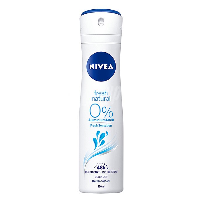 Desodorante en spray sin aluminio fresh natural Nivea