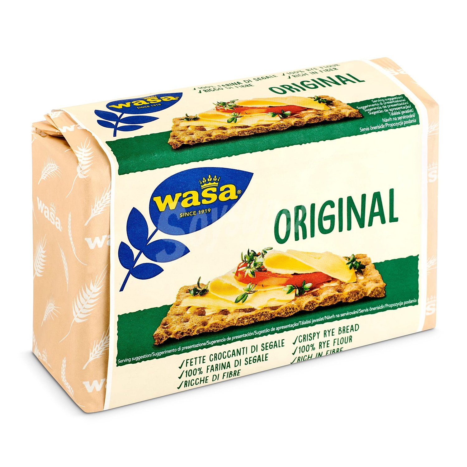 Pan tostado original Wasa