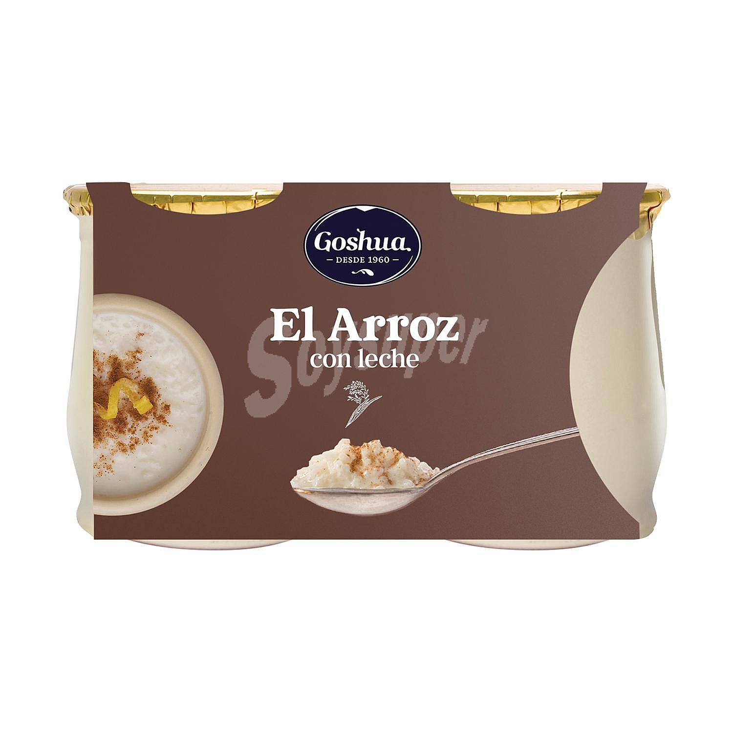 Arroz con leche Goshua sin gluten