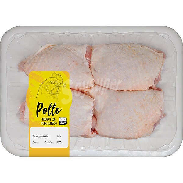 Contramuslos de pollo peso aproximado