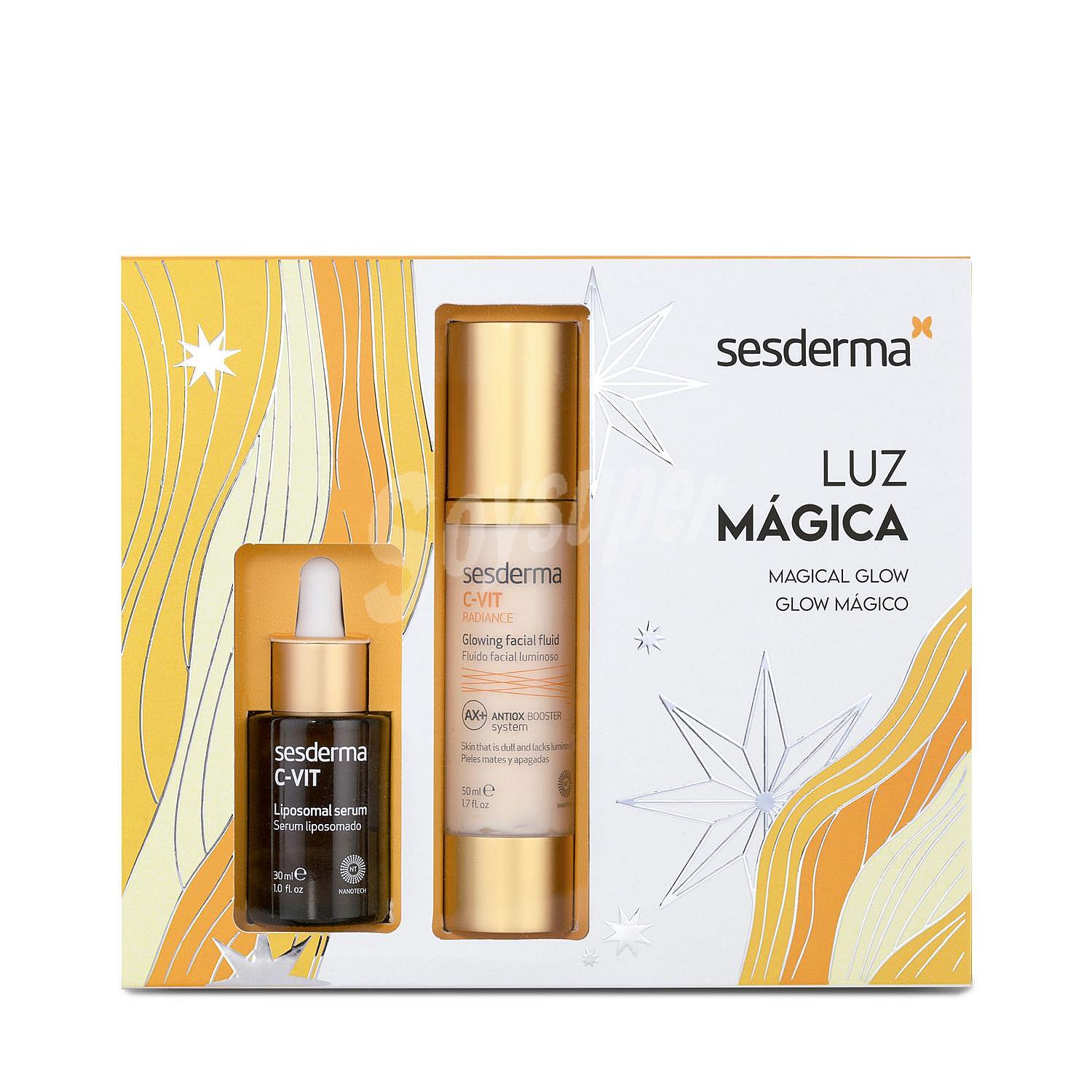 Estuche luz mágica : serum liposomal y fluido luminoso radiance 50 ml