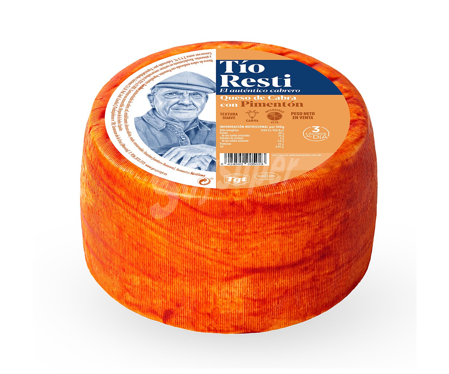 Queso de cabra al pimentón mini