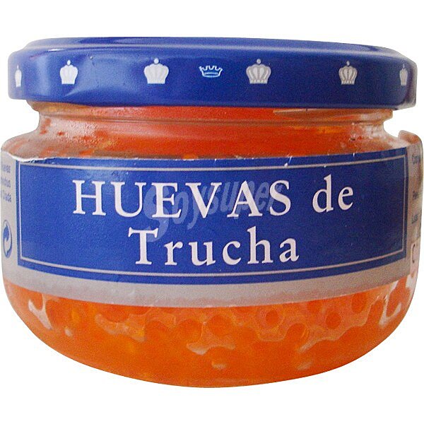 Huevas de trucha