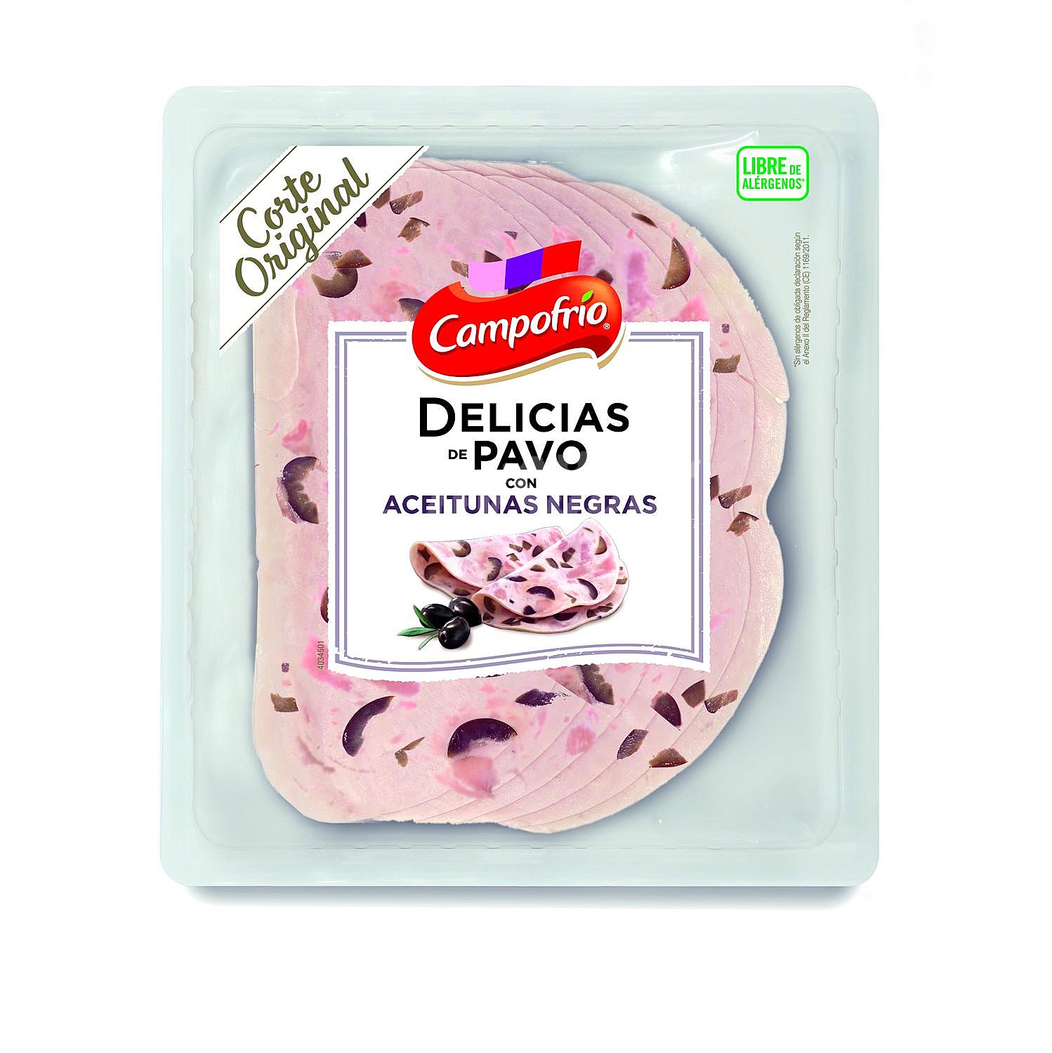 Delicias de pavo con aceitunas negras sin gluten