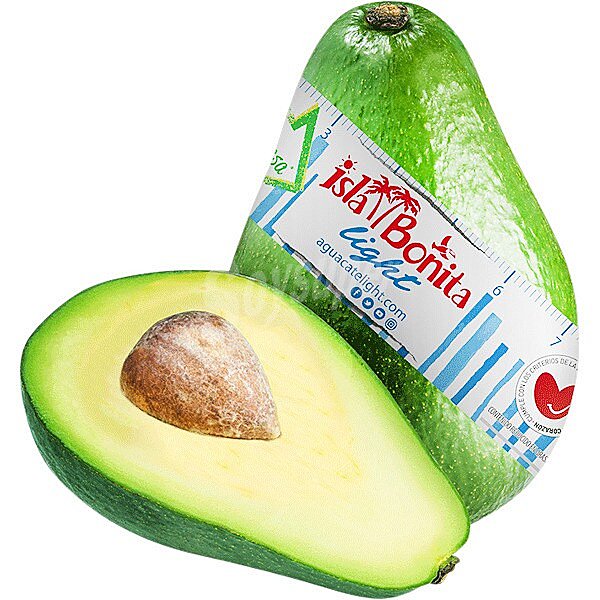 Aguacate antillano light pieza peso aproximado