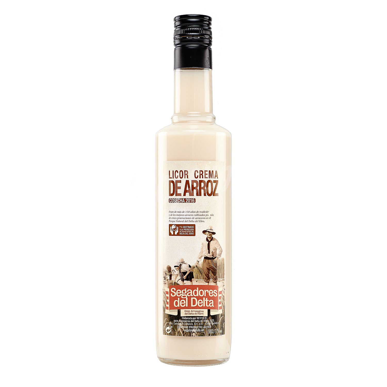 Licor de crema de arroz botella 50 cl