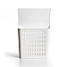 Colgador Multiusos Puerta rayen 36X54X10 cm - Blanco