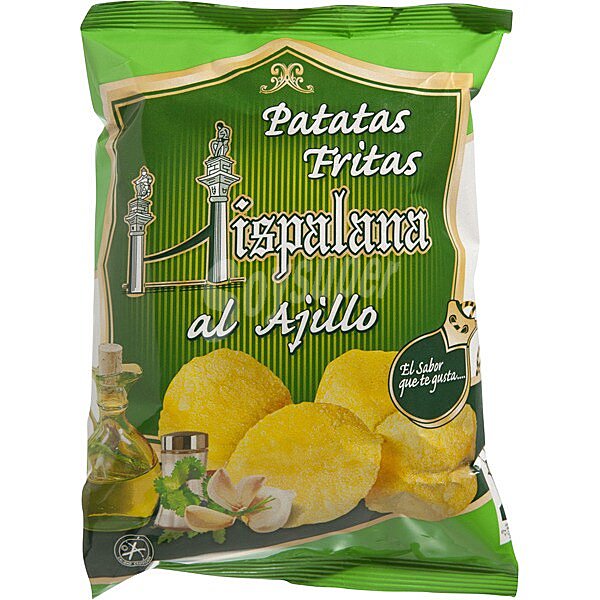 Patatas fritas al ajillo