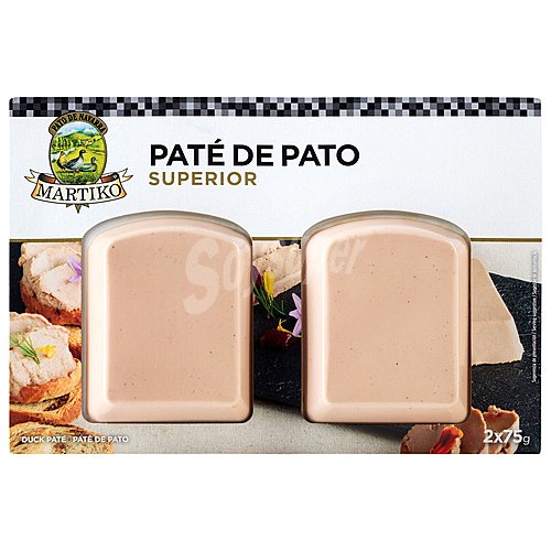 Martiko Paté de hígado de pato martiko