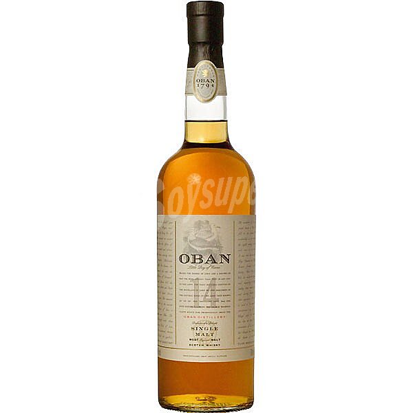 Whisky escocés de malta 14 años botella 70 cl