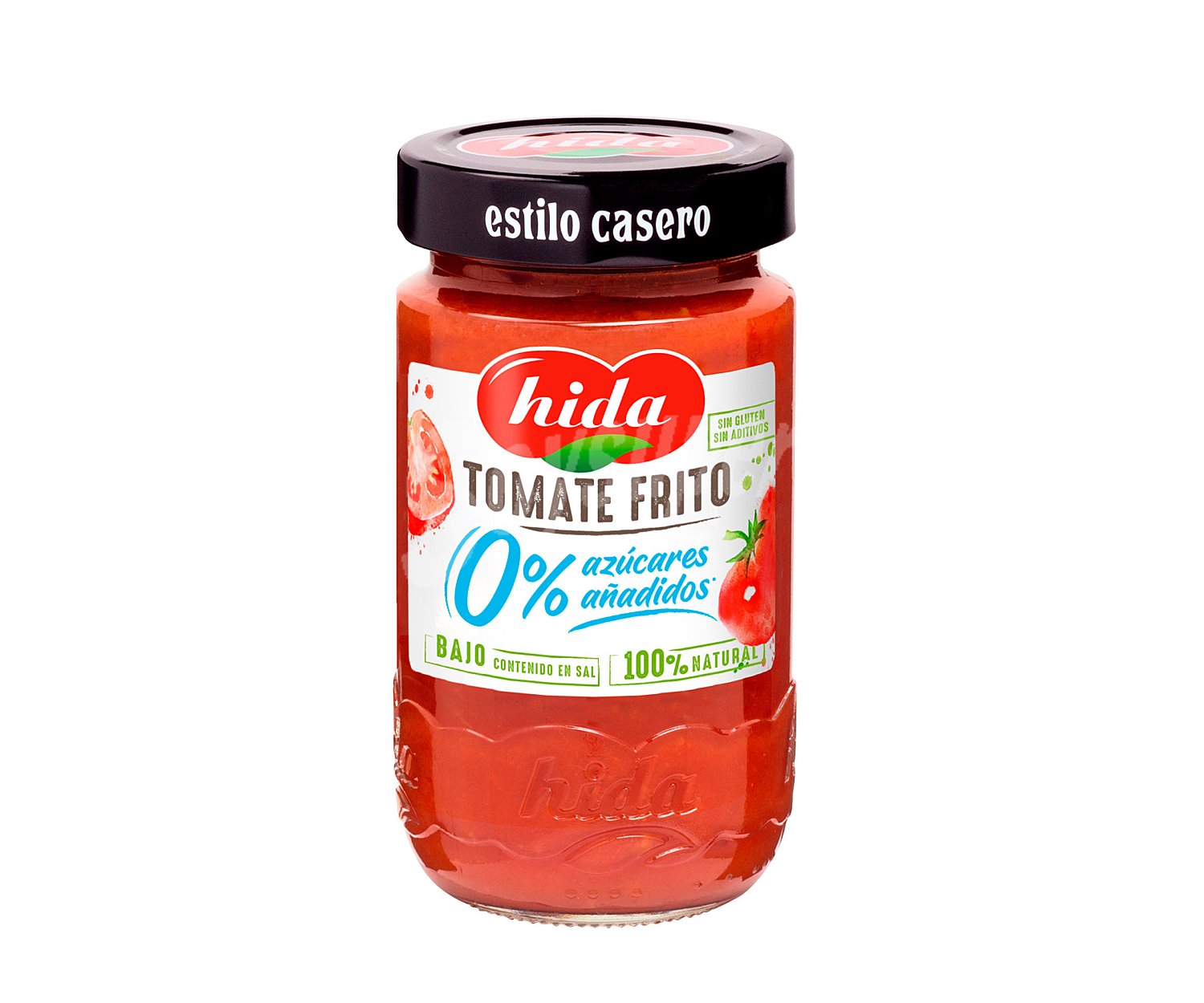 Tomate frito 0 % azúcares añadidos