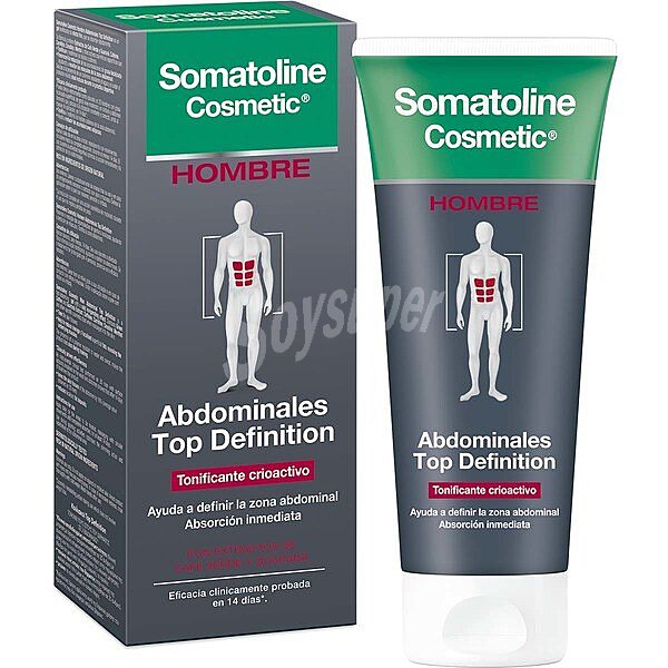 Hombre Abdominales Top Definition tonificante crioactivo tubo 200 ml ayuda a definir la zona abdominal