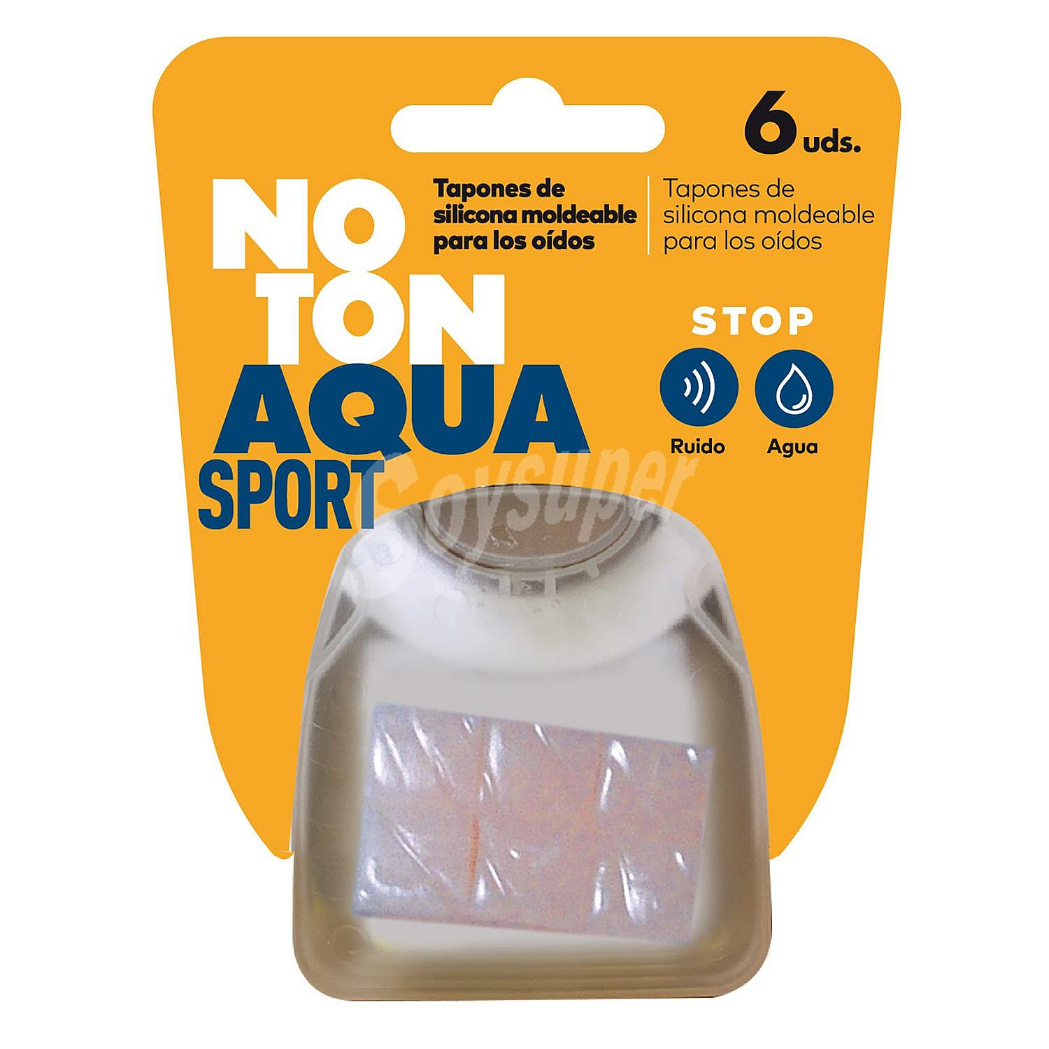 Tapón para oídos de silicona Noton Aqua Sport