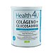 Health Colágeno hidrolizado con Glucosamina, ácido Hialurónico y vitamina C health 4 U 200 G