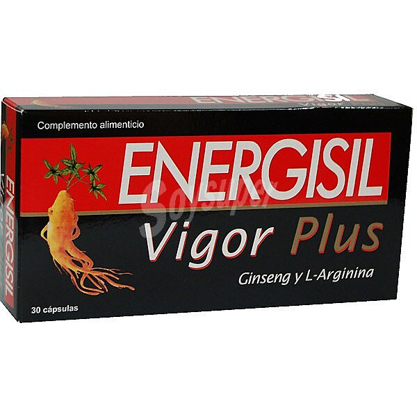 Energisil Plus con Ginseng y l-arginina ápsulas