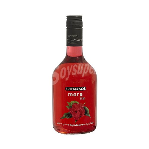 Frutaysol Licor de mora sin alcohol frutaysol