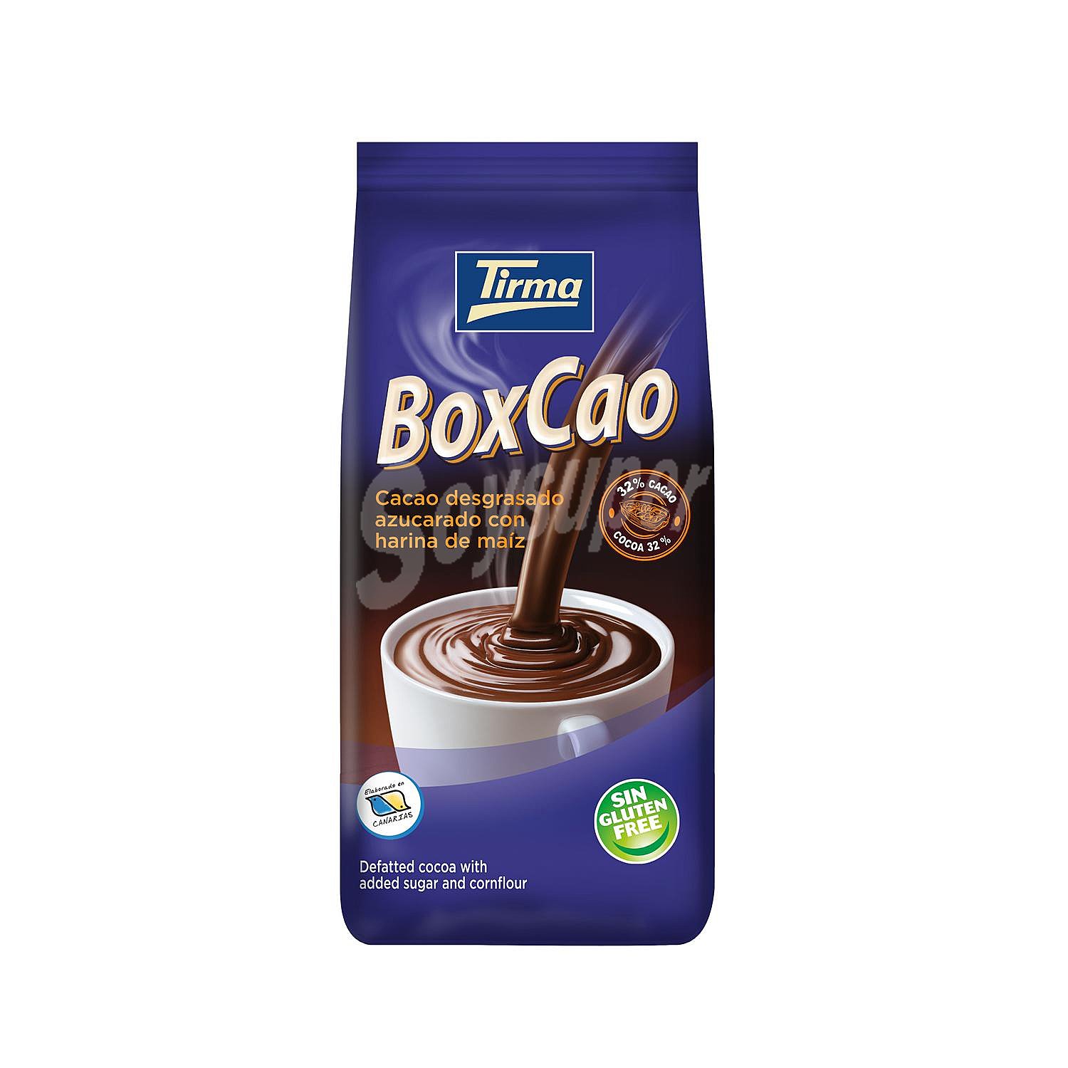 Cacao en polvo Boxcao Tirma sin gluten