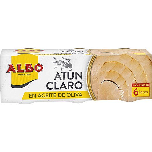 Atún claro en aceite de oliva