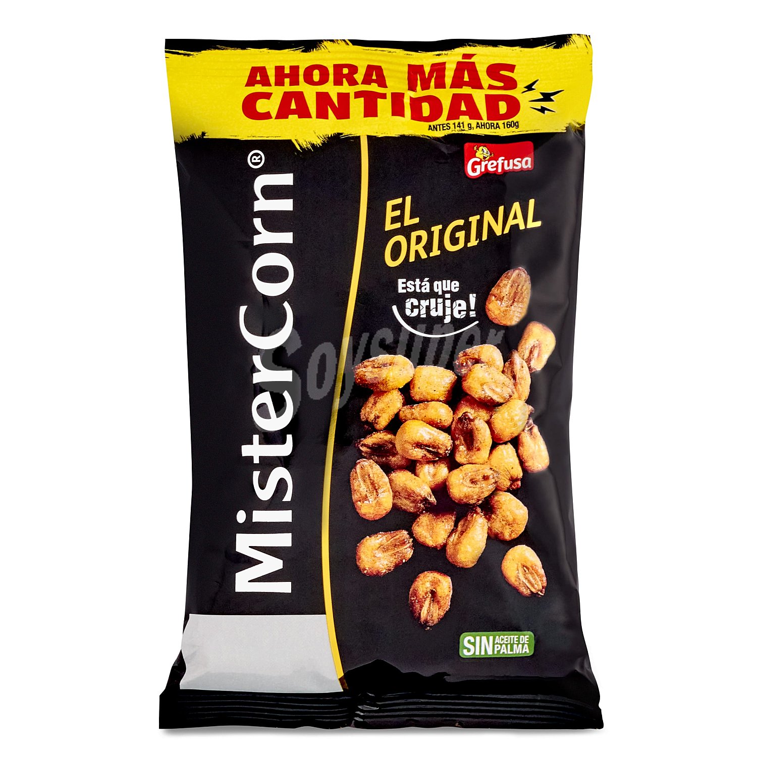 Maíz frito barbacoa mistercorn