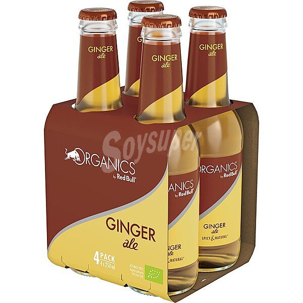 Organics bebida mixer Ginger Ale