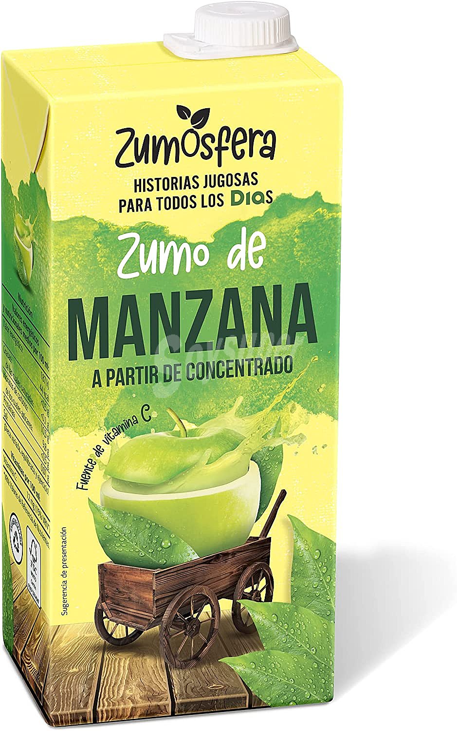 Zumo de manzana 100% Zumosfera