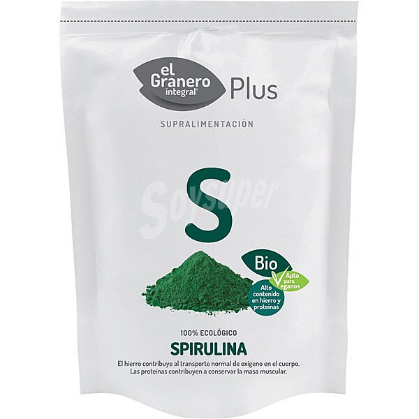 Bio Plus S Spirulina ecológica