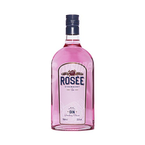 Rosée Ginebra aromática con sabor a fresa rosée