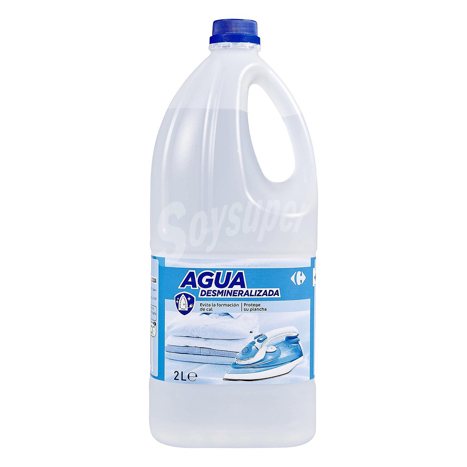 Agua de plancha desmineralizada Carrefour