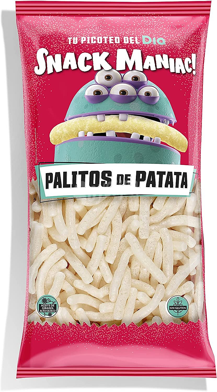 Palitos de patata Snack Maniac