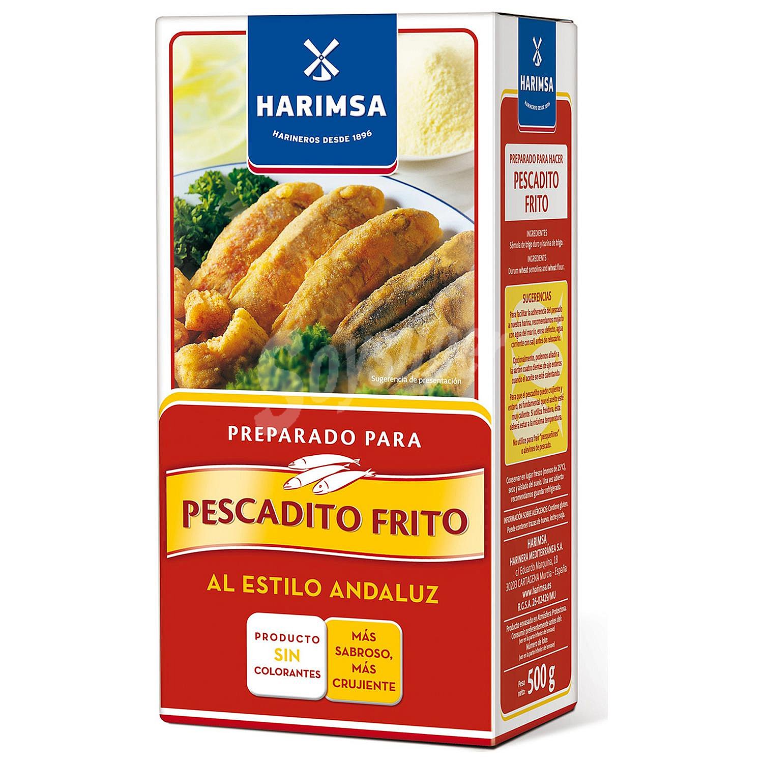 Harina para pescado frito