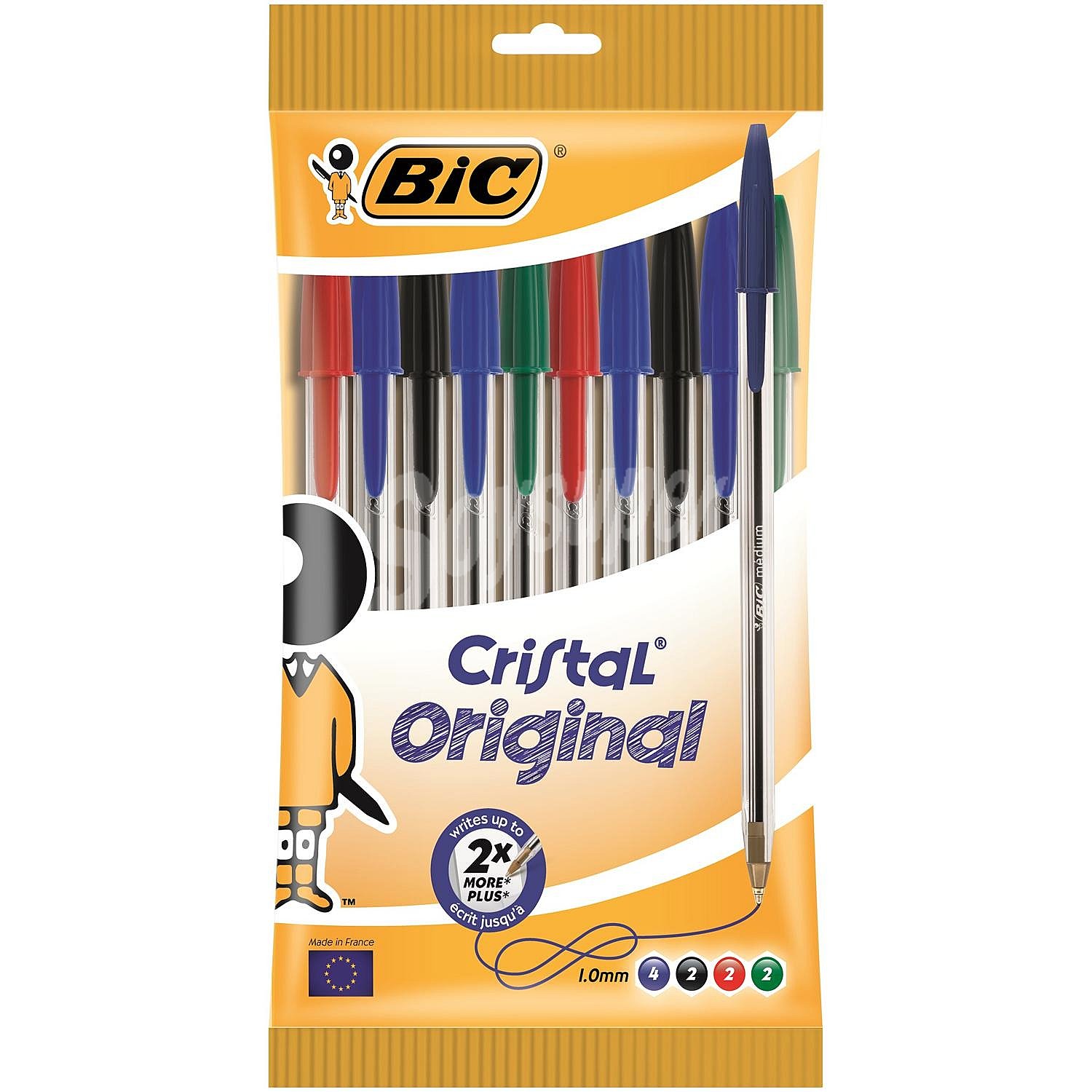 Bolígrafos Bic Cristal Surtidos