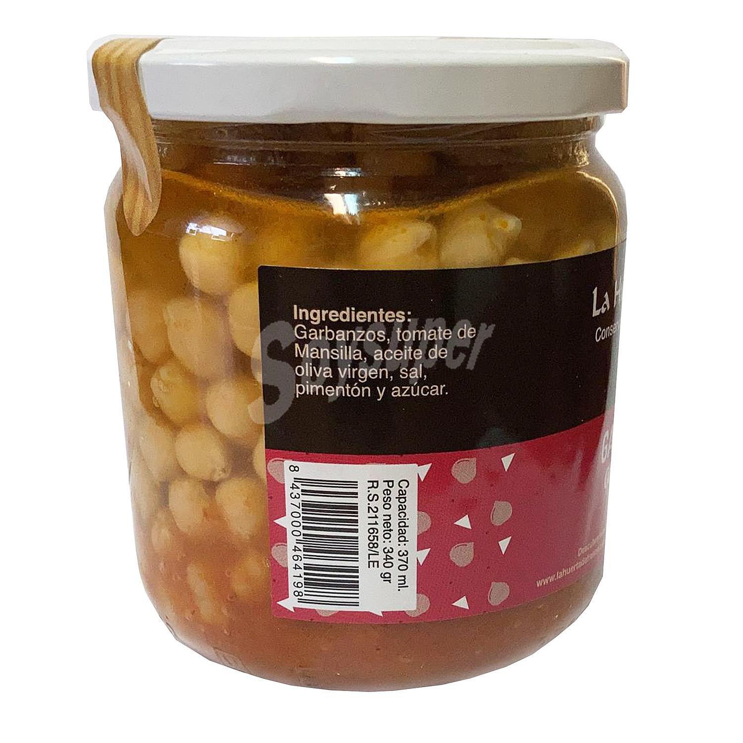 Garbanzos con tomate de Mansilla