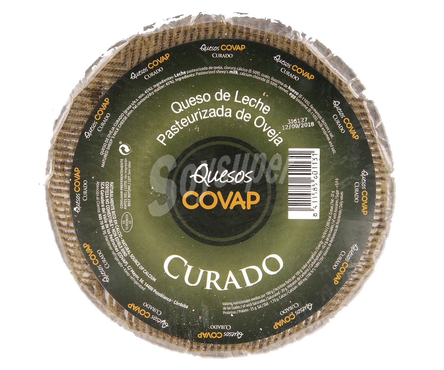 Queso de oveja curado